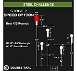 Image of Double Tap Industries Steel Challenge Stage 7 - Speed Option Target
