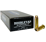 Doubletap Ammunition 38 Special 148 Grain Controlled Expansion JHP Brass Cased Pistol Ammunition