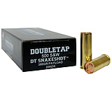 Doubletap Ammunition .500 S&amp;W Magnum 380 grain Snake Shot Brass Cased Pistol Ammo, 20 Rounds, 500SWSS2