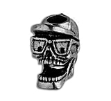 Image of DPx Gear Schmuckatelli Mr.DP Skull Lanyard Bead Pewter