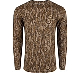 Image of DRAKE Ol' Tom Performance Crew Camo Print Long Sleeve - Men's