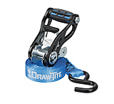 Image of Draw-Tite Standard Duty Ratchet Tie-Down 1" Webbing w/Grip Handle &amp; Secure Hooks