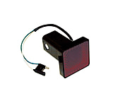 Image of Draw-Tite Receiver Tube Cover 2" Square Brake Light w/4-Flat Plug