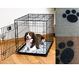 Image of Drymate Crate or Kennel Pad, Paw Print Design
