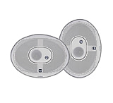 Image of Dual Marine 6x9in 3-Way Speaker, 200W Max