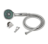Image of Dura Faucet DF-SA432K-SN Premium RV Hand Held Shower Wand And Hose Kit Stain Nickel
