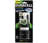 Image of Duracell Standard USB to Lightning Sync and Charge Flat Cable - 6ft