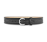 Image of DutyMan 2-1/4inch Basketweave Leather River Belt With Nickel Buckle DTY-1121-46-9041