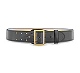 Image of DutyMan 2-1/4inch High-gloss Leather Sam Browne 2-row Stitch Duty Belt With Gold Buckle DTY-1031-48-9002