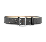 Image of DutyMan 2-1/4inch High-gloss Leather Sam Browne 2-row Stitch Duty Belt With Nickel Buckle DTY-1031-44-9001