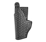 Image of DutyMan Basketweave Leather Mid Ride Jacket Slot Holster DTY-7327LH