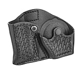 Image of DutyMan Basketweave Leather Vertical Open Magazine/cuff Combo Holder