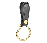 Image of DutyMan Hi-gloss Leather D Cell Flashlight Strap With Metal Ring DTY-3031MG