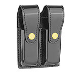 Image of DutyMan Hi-gloss Leather Double Magazine Holder For 9mm DTY-8531SG