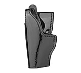 Image of DutyMan Hi-gloss Leather Mid Ride Jacket Slot Holster DTY-7337LH