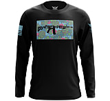 Image of We the People Holsters Tropical Freedom Long Sleeve Shirt 166C4622