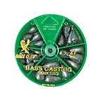 Image of Eagle Claw Bass Cast Sinker Assortment 27pcs 02180H-004