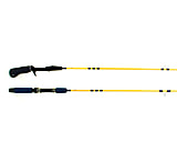 Image of Eagle Claw Brave Eagle Spincast Rod, 1 Piece, Medium 1/4-5/8oz Lures, 4lb - 15lb, 2 Guides + Tip