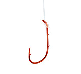 Image of Eagle Claw Baitholder Saltwater Snelled Hook, Striped Bass, Offset