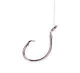 Image of Eagle Claw Circle Sea Saltwater Snelled Hook, Striped Bass, 18in