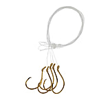 Image of Eagle Claw Lazer Sharp Inline Circle Baitholder Mono Snell 36in for Striped Bass with L2196G Hook