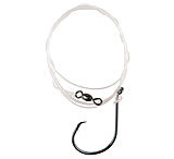 Image of Eagle Claw Lazer Sharpinline Circle Flourocarbon Striped Bass Fishfinder Rig, Size 7/0 L2004 Hook, 42in