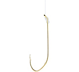 Image of Eagle Claw Pro-V Bend Aberdeen Snelled Hook, Down Eye