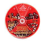 Image of Eagle Claw Removable Split-shot Assortment 124pcs 02180H-002