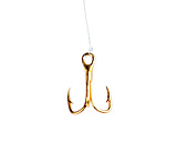 Image of Eagle Claw Snelled Treble Hook w/Spring for Soft Bait