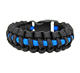 Image of Echo Tactical Thin Blue Line 550 Paracord Survival Bracelet