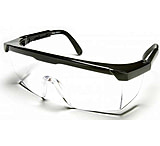 Image of Edge Safety Volcan Safety Glasses - Black Frame, Clear Lens