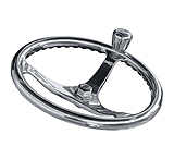 Image of Edson Marine 14.5&quot; SS ComfortGrip Powerwheel Steering Wheel w/PowerKnob