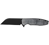 Image of Sig Sauer Knives KA8BB Karak 3.25&quot; Folding Wharncliffe Plain Black PVD Nitro-V