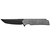 Image of Sig Sauer Knives TS8BB Tsuru 3.30&quot; Folding Tanto Plain Black PVD 154CM SS Blade