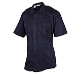 Image of Elbeco Heroshield 100% Cotton Men's Bravo Short Sleeve Shirt ELB-SM2001NV+XL