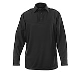 Image of Elbeco Mens Black, Uv1 Undervest Long Sleeve Shirt