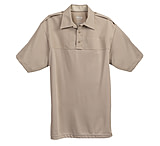 Image of Elbeco Mens Tan, Uv1 Undervest Short Sleeve Shirt