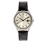 Image of Elevon Concorde Leather-Band Watch w/ Date