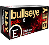 Image of Eley Ammunition Bullseye Pistol X .22LR 40 Grain Lead Round Nose Brass Rimfire Ammunition
