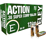 Eley Ammunition Eley Action Competition .38 Super 124 Grain Full Metal Jacket Pistol Ammo, 50 Rounds, ELE-37000