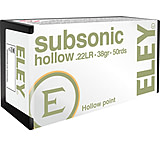 Image of Eley Ammunition Eley Ammo Subsonic .22lr 38gr. Hollow Point