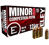 Eley Ammunition Eley Minor 9 Competition 9mm 124gr Fmj 50rd 20bx/cs