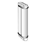 Image of Elga Labwater Purification Cartridge Option LC114
