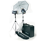 Image of Elinchrom Style 600RX/600RX Kit With Umbr., Refle., Stands And Case EL-20744