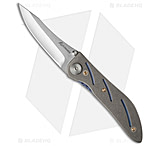 Image of Elishewitz Custom Knives Titanium 3.625in Folding Knife