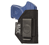 Elite Survival Systems Inside Pants Holster, Ambidextrous, Ruger LCP S&amp;W BG380 w/Laser, Black, BCH-10