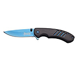 Image of Elite Tactical TiNite Spring Assisted Knife, Black/Blue