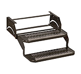 Image of Elkhart Tool &amp; Die 920-7 Standard Double Camper Step With 20&quot; Wide Tread 11.75in Drop And 7&quot; Risers