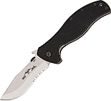 Image of Emerson Vindicator Satin Part Serrated Folding Knife