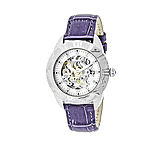 Image of Empress Godiva Automatic Mother-Of-Pearl Skeleton Dial Bracelet Watch